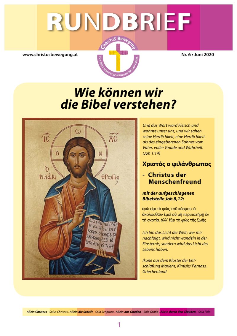 Cover Rundbrief 6
