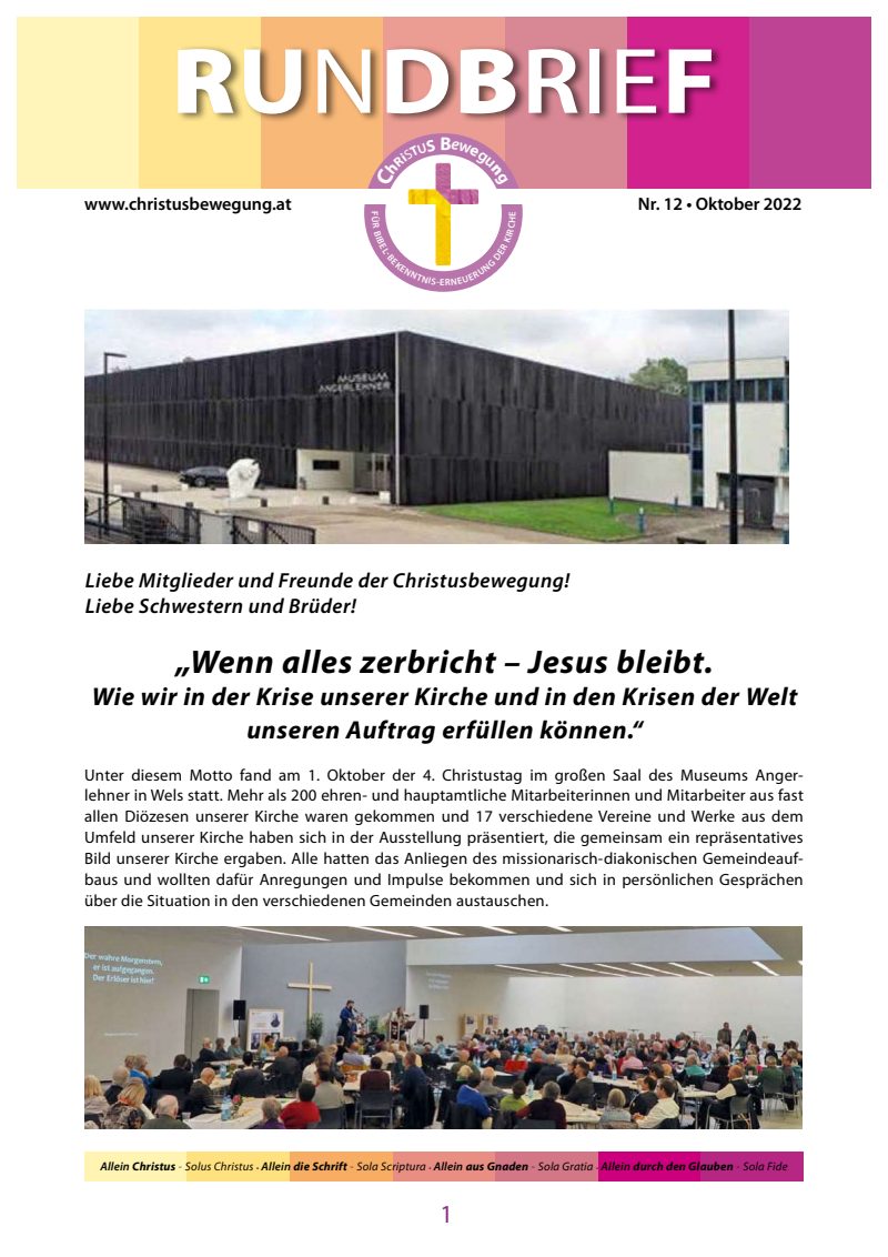 Cover Rundbrief 12