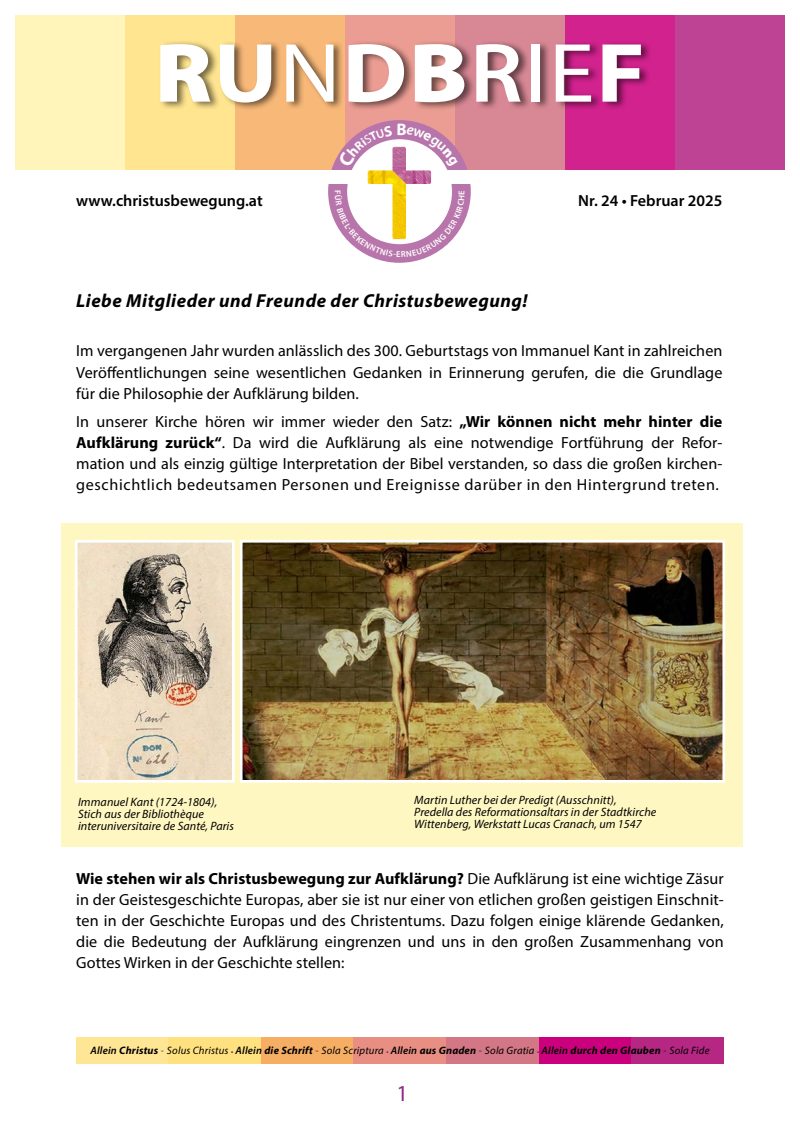 Cover Rundbrief 24