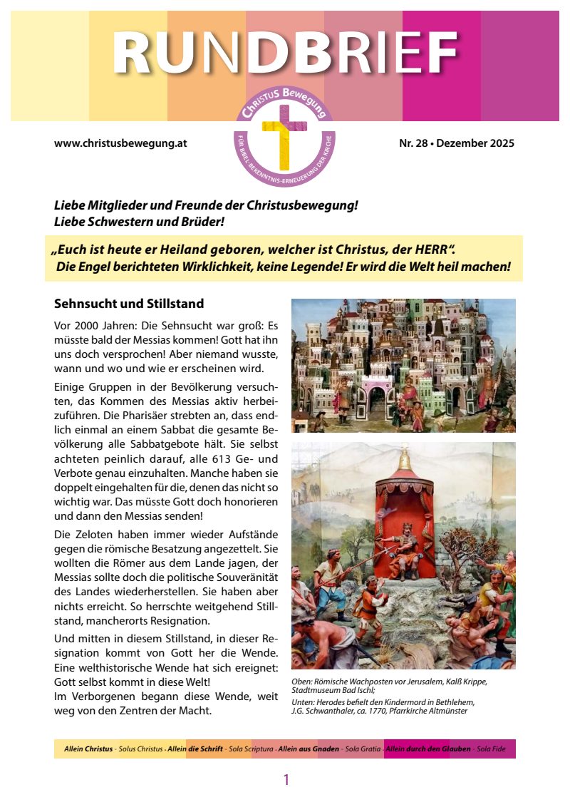 Cover Rundbrief 28